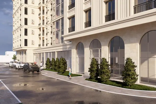 Рендер ЖК Дом на ул. Байрамова