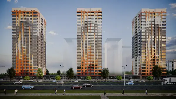 Рендер ЖК Ритм