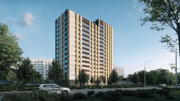 Рендер ЖК Дом на просп. Тракторостроителей