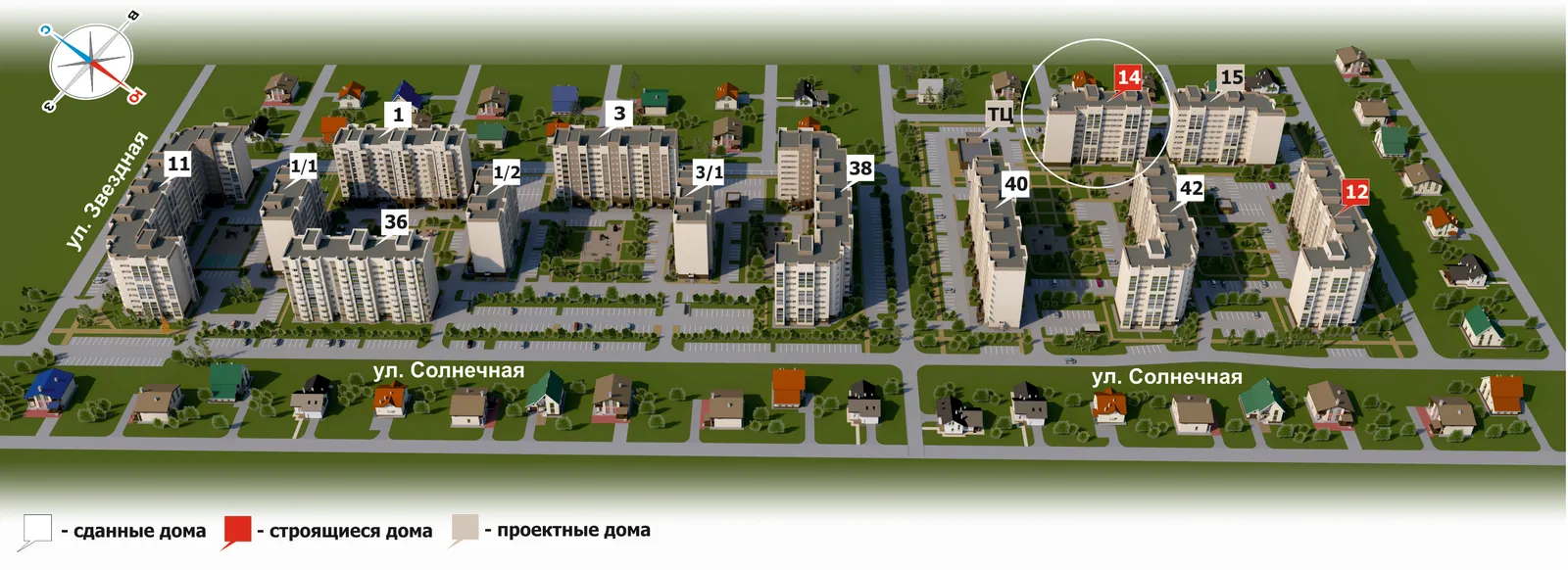 Рендер: ЖК «Поэзия д.14 В.В. Маяковский»