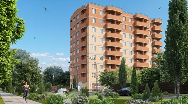 Рендер ЖК Атаманский