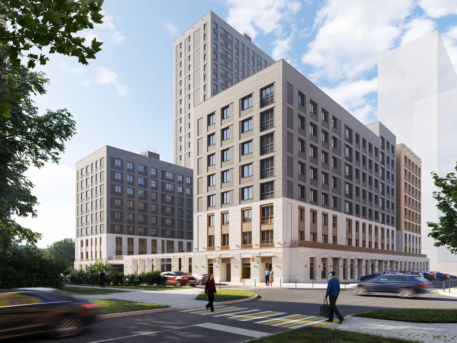 Рендер: ЖК «Коннект квартал Левченко»
