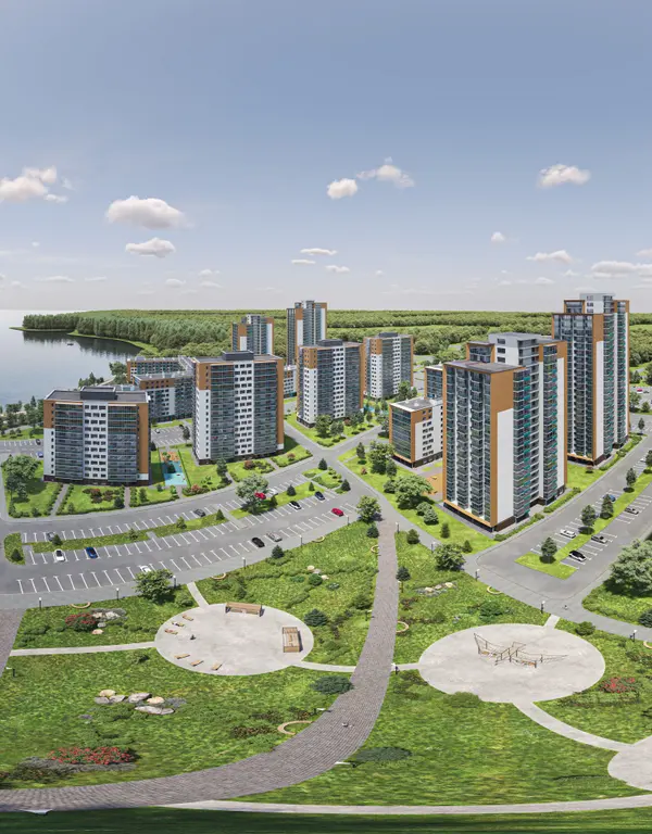 Рендер ЖК Дом в г. Петрозаводск (СЗ ДСК-2)
