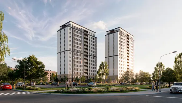 Рендер ЖК Мирный 2028