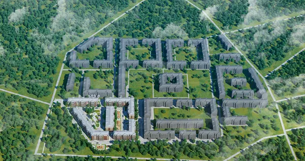 Рендер ЖК Театральный парк