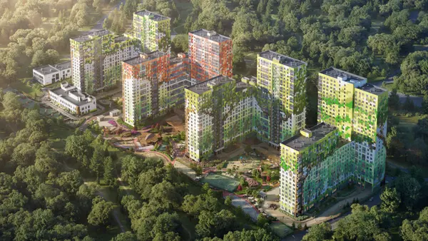 Фото двора ЖК «Светлый мир Сказочный лес» в Москве
