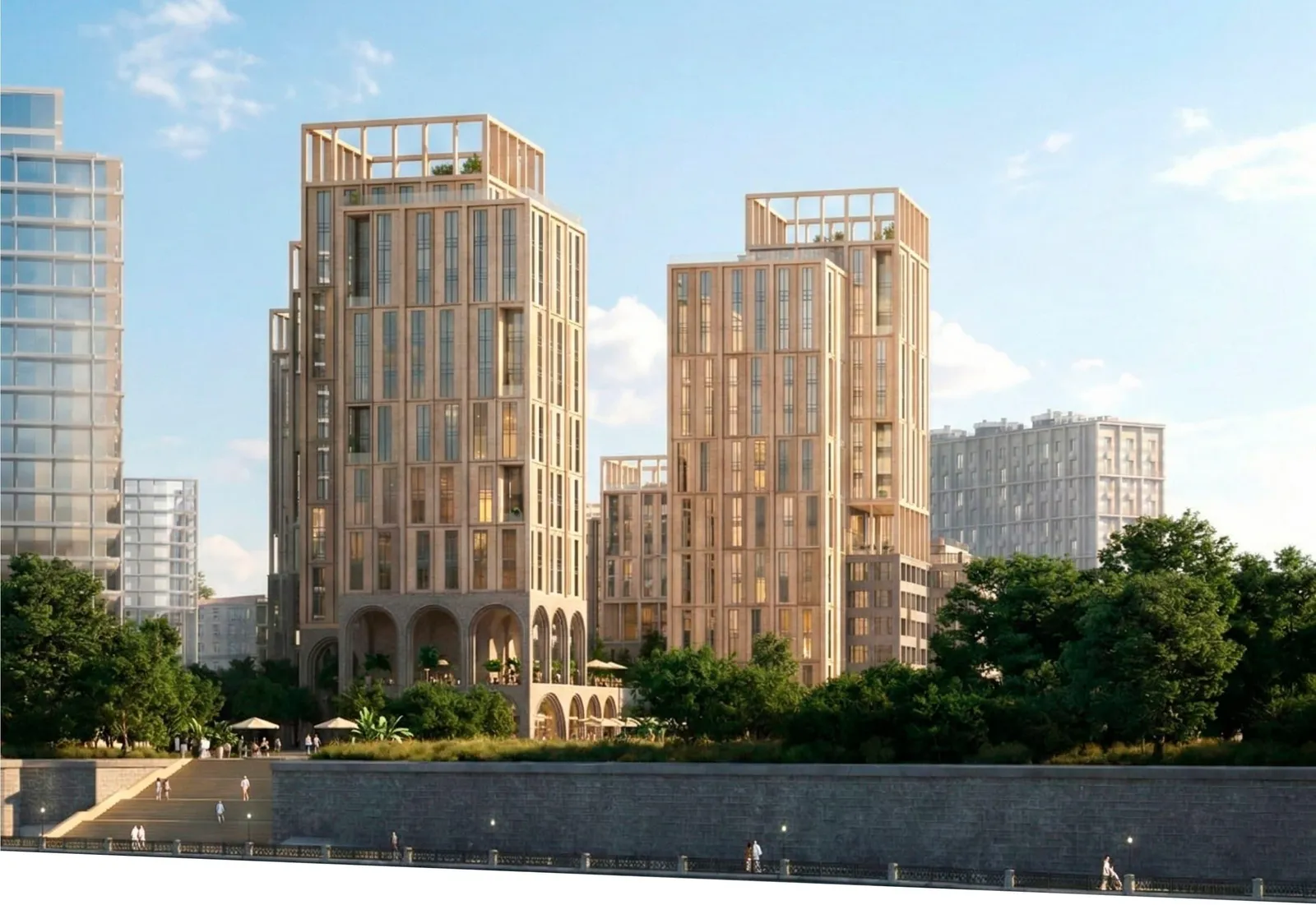Фото фасада ЖК «Дом в р-не Дорогомилово (СЗ Дивинус Иммобила)» в Москве