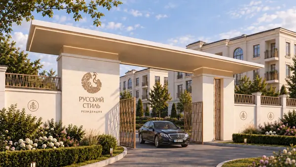 Фото интерьера ЖК «Русский стиль» в Екатеринбурге